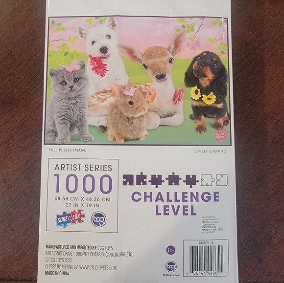 (J24) Lovely evening 1000 jigsaw puzzle - Picture 2 of 5